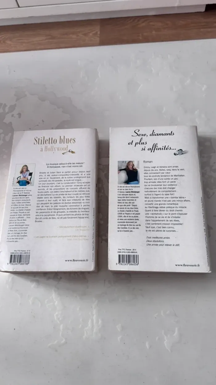 📚 Lot de 2 romans de Lauren Weisberger – Éditions Fleuve Noir 📚 - photo numéro 2
