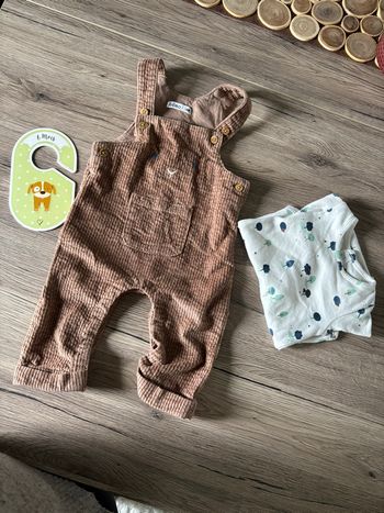 Ensemble salopette et body 