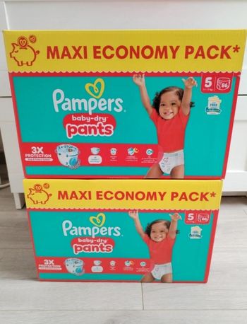 Couche pampers Baby Dry pants