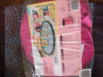 panier de rangement avec tapis de jeu livarno