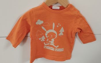 T-shirt ML garçon 3 mois kitchoun