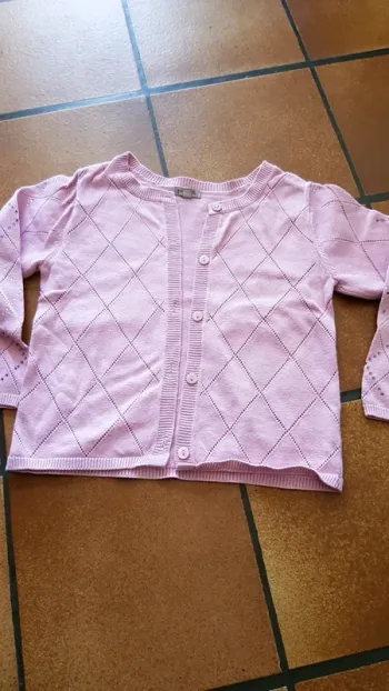 Gilet fille Grain de blé
