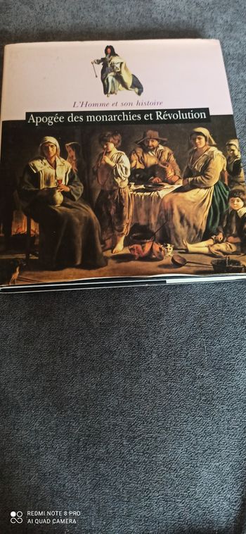 Livre Apogee Des monarchies et revolution