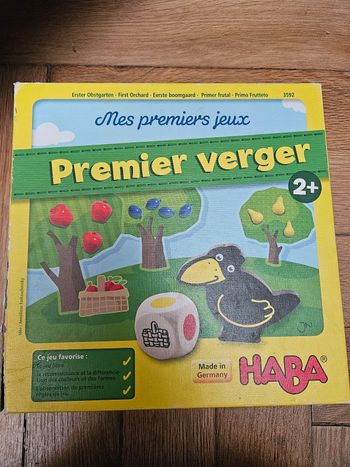 Jeu premier verger