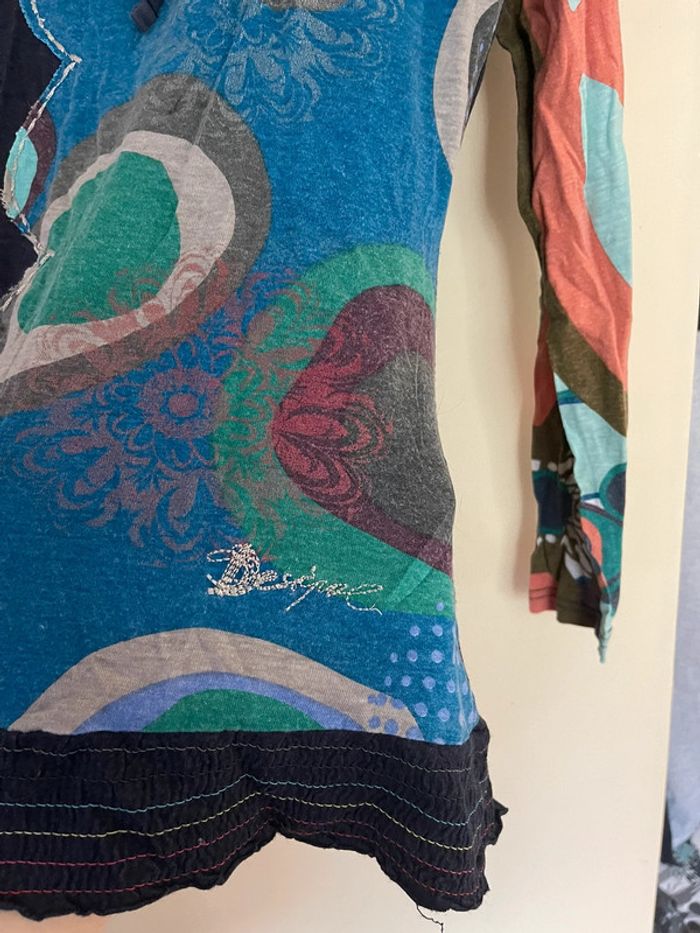 Tee-shirt manche longue desigual - photo numéro 2