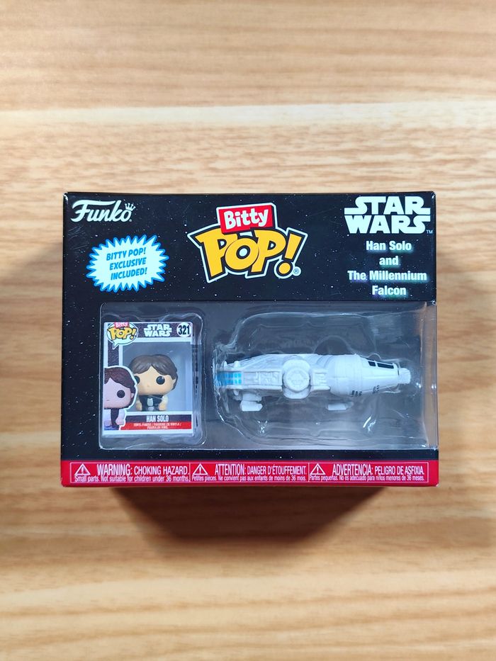 Lot 2 Bitty Pop! Rides - Star Wars (Han Solo & Luke Skywalker) - photo numéro 2