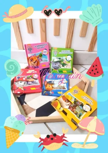 Lot minis livres par patrouille