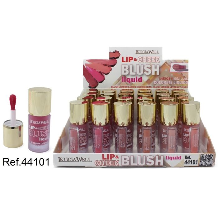 Blush liquide lèvres et joues