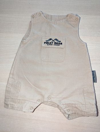 Salopette short bébé garçon