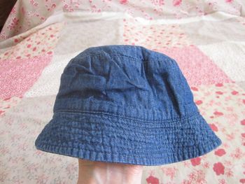 Bob toile jean bleu 46 cm