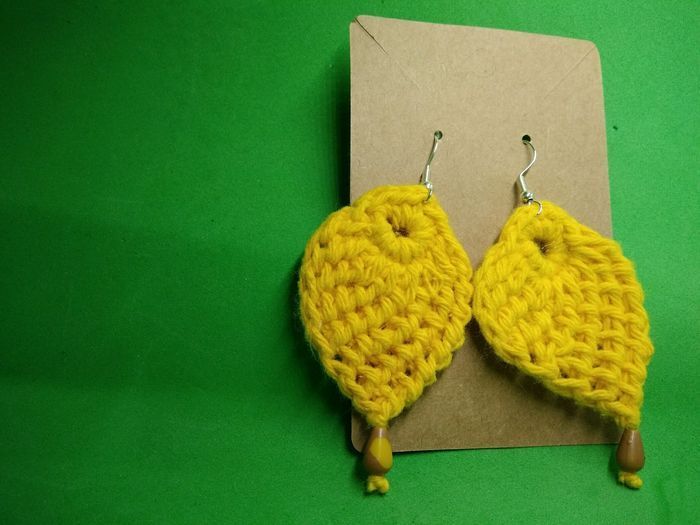 Boucles d'oreilles feuilles 🍃