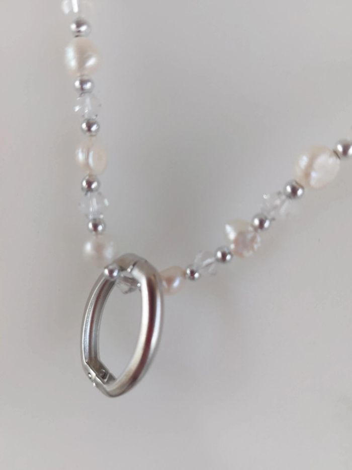 Collier perles nacrees - photo numéro 3