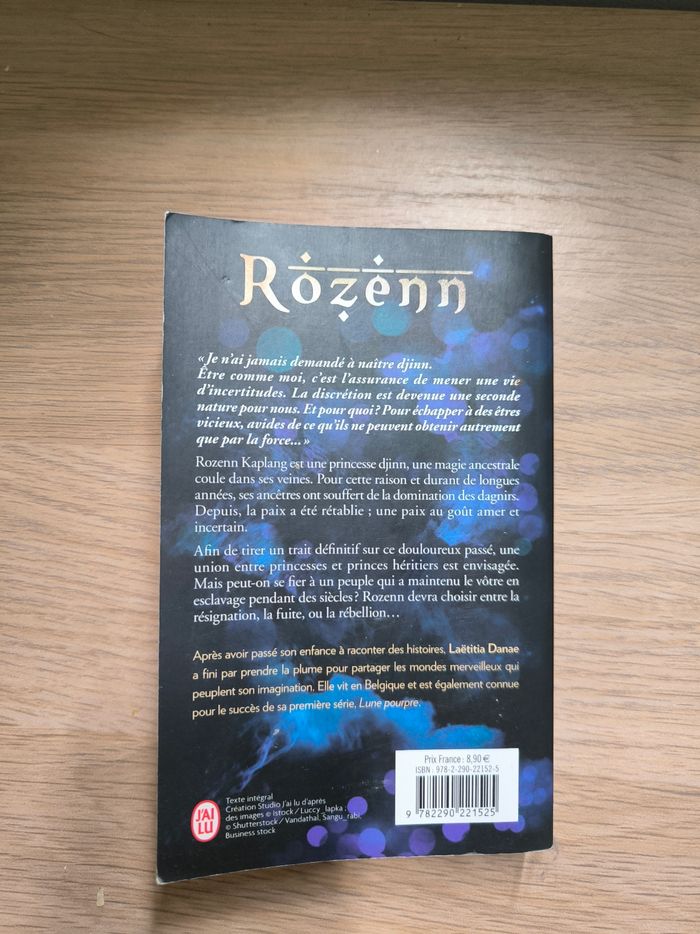 Livre Rozenn Laetitia Danaé - photo numéro 2