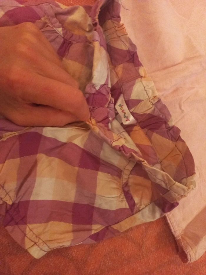 Ensemble robe tunique et shorty 24 mois - photo numéro 3