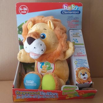 Peluche Raymond le lion