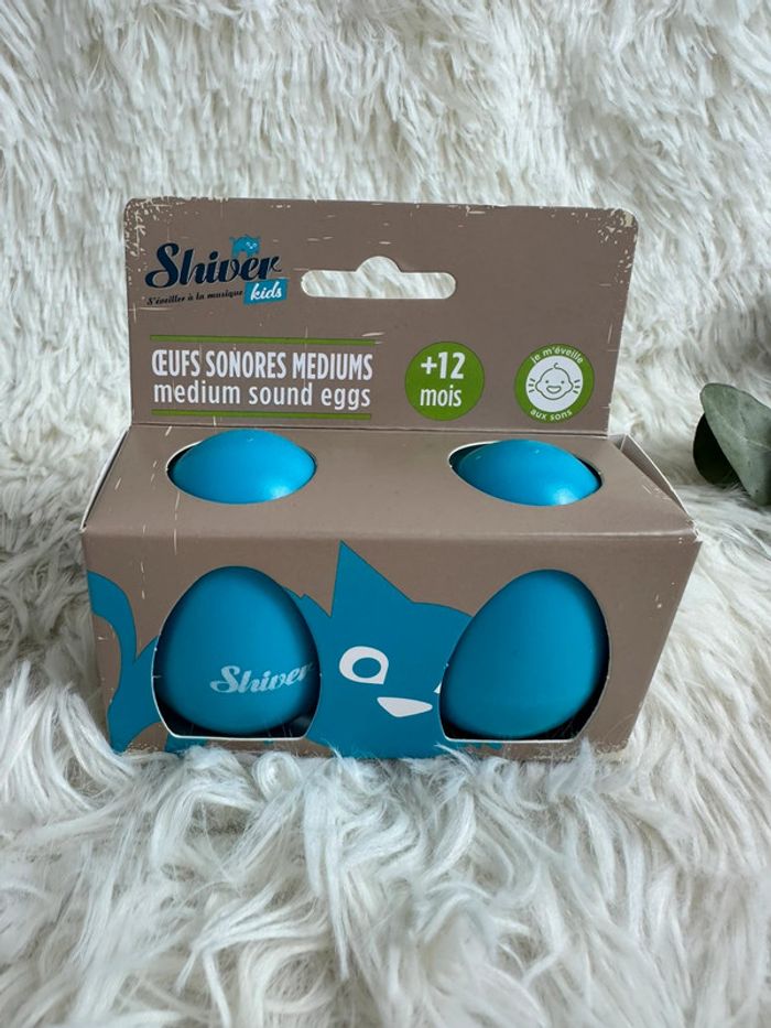 Œufs sonore médium shiver kids - photo numéro 2