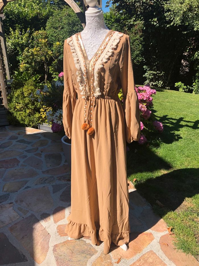 Robe longue bohème neuve taille S/M - photo numéro 4