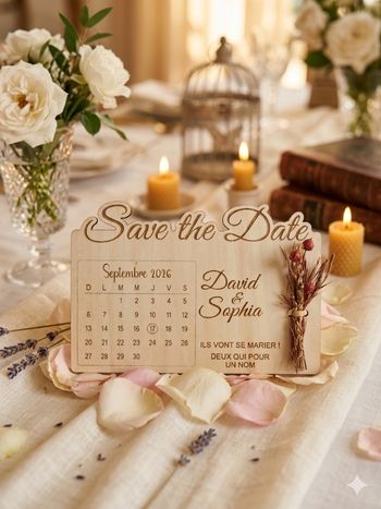  Carte invitation mariage 