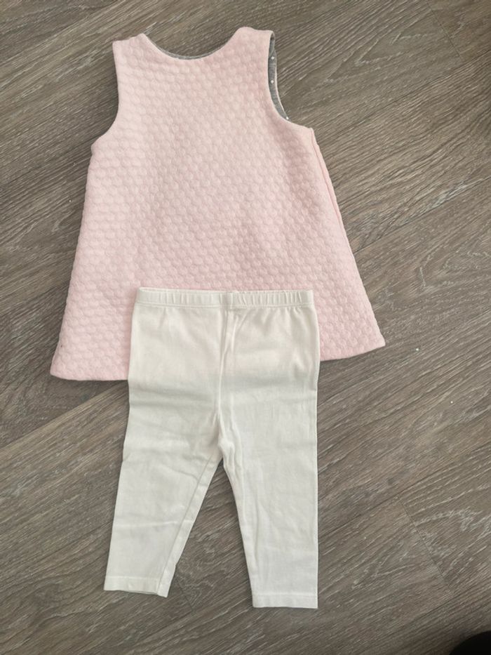Ensemble robe + legging 6 mois - photo numéro 4