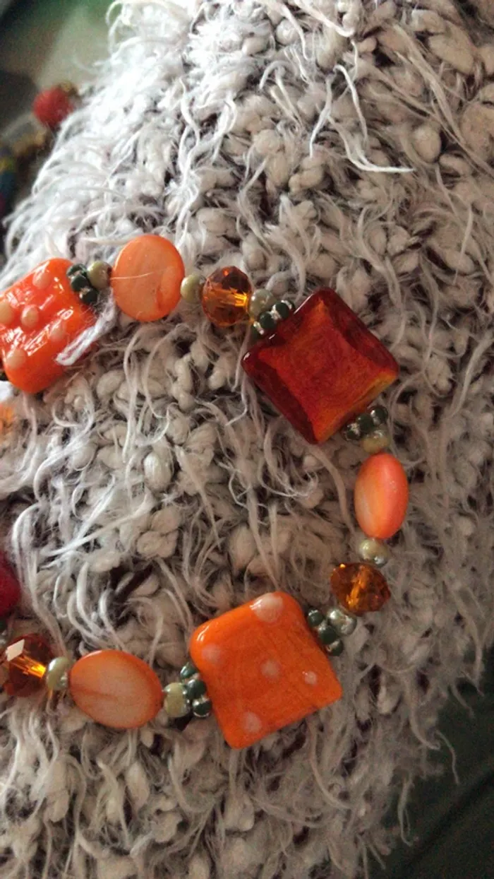 Bracelet orange - photo numéro 2