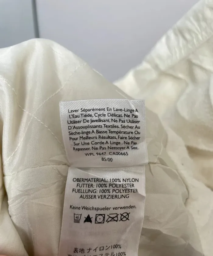 Eddie Bauer Cream Zipped Hoodie Coat Mens XXL - photo numéro 14