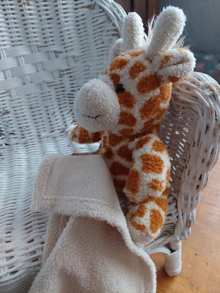Doudou girafe baby-land - photo numéro 2