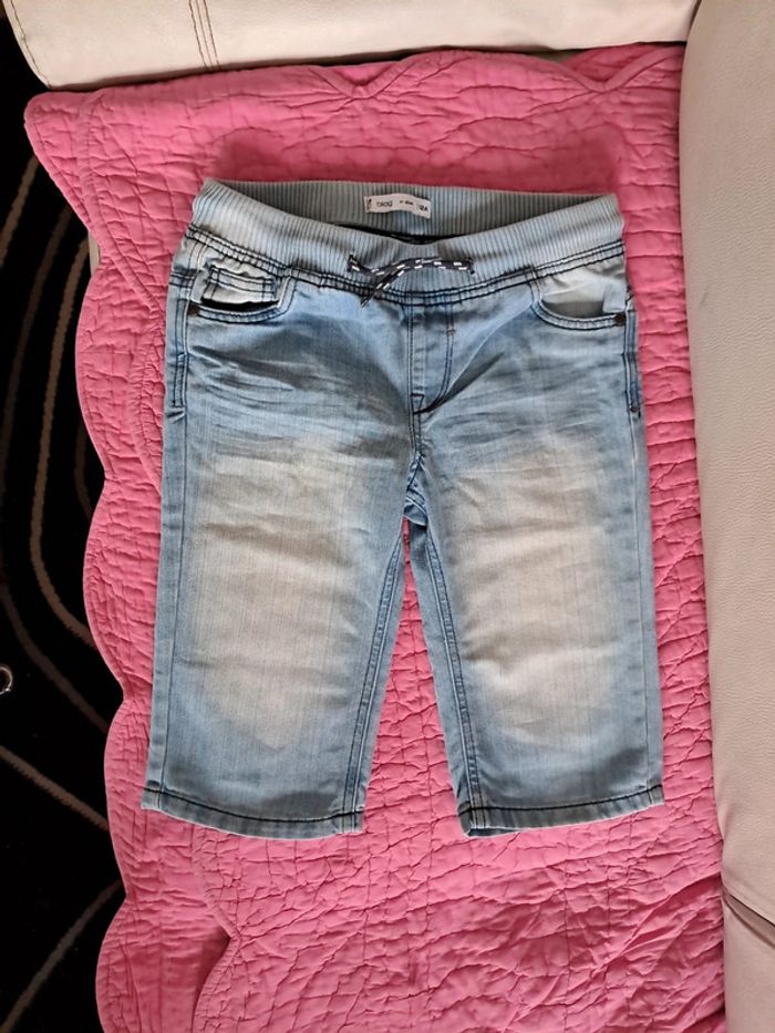 Bermuda jean garçon