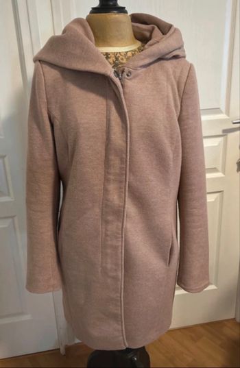 Manteau à capuche rose Only taille L
