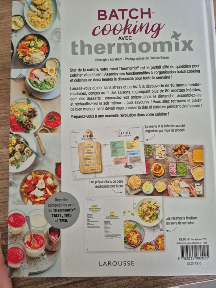 Batchcooking avec thermomix - photo numéro 2