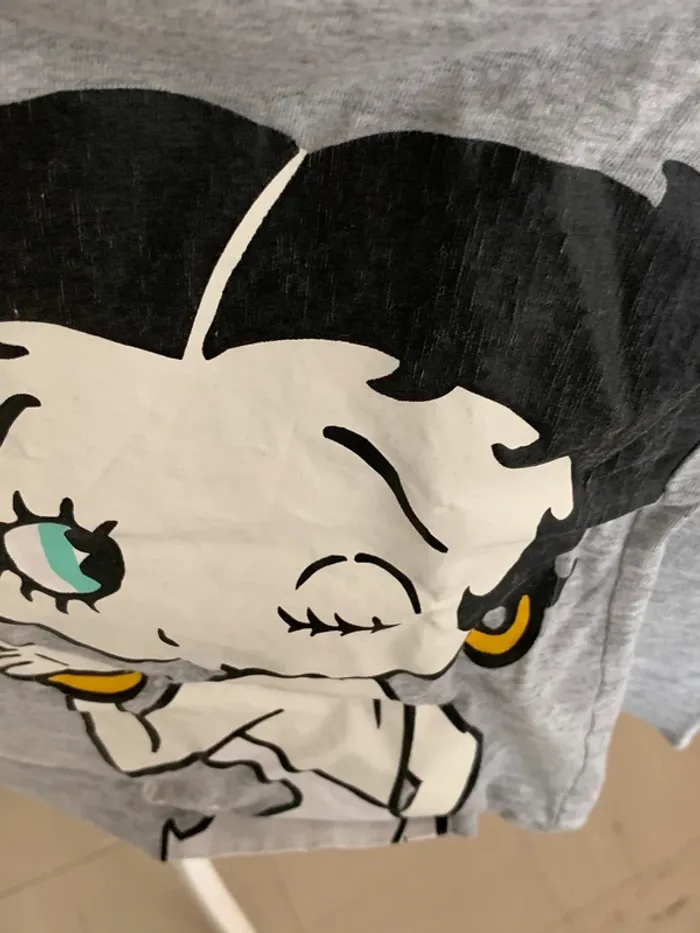 Robe nuit longues manches Betty boop L - photo numéro 6