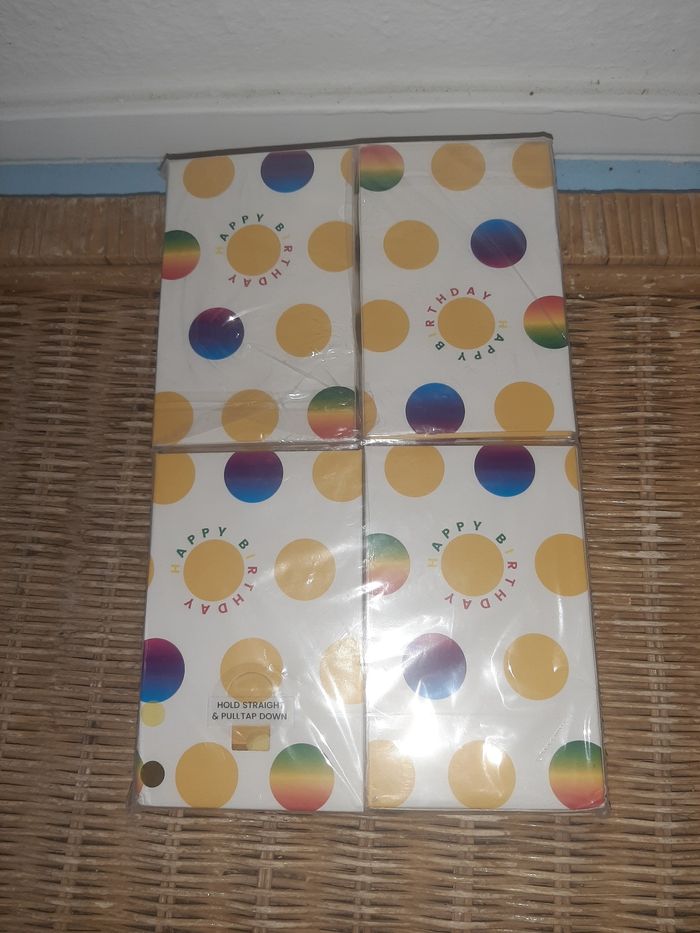 10 cartes confettis pour anniversaire - photo numéro 2
