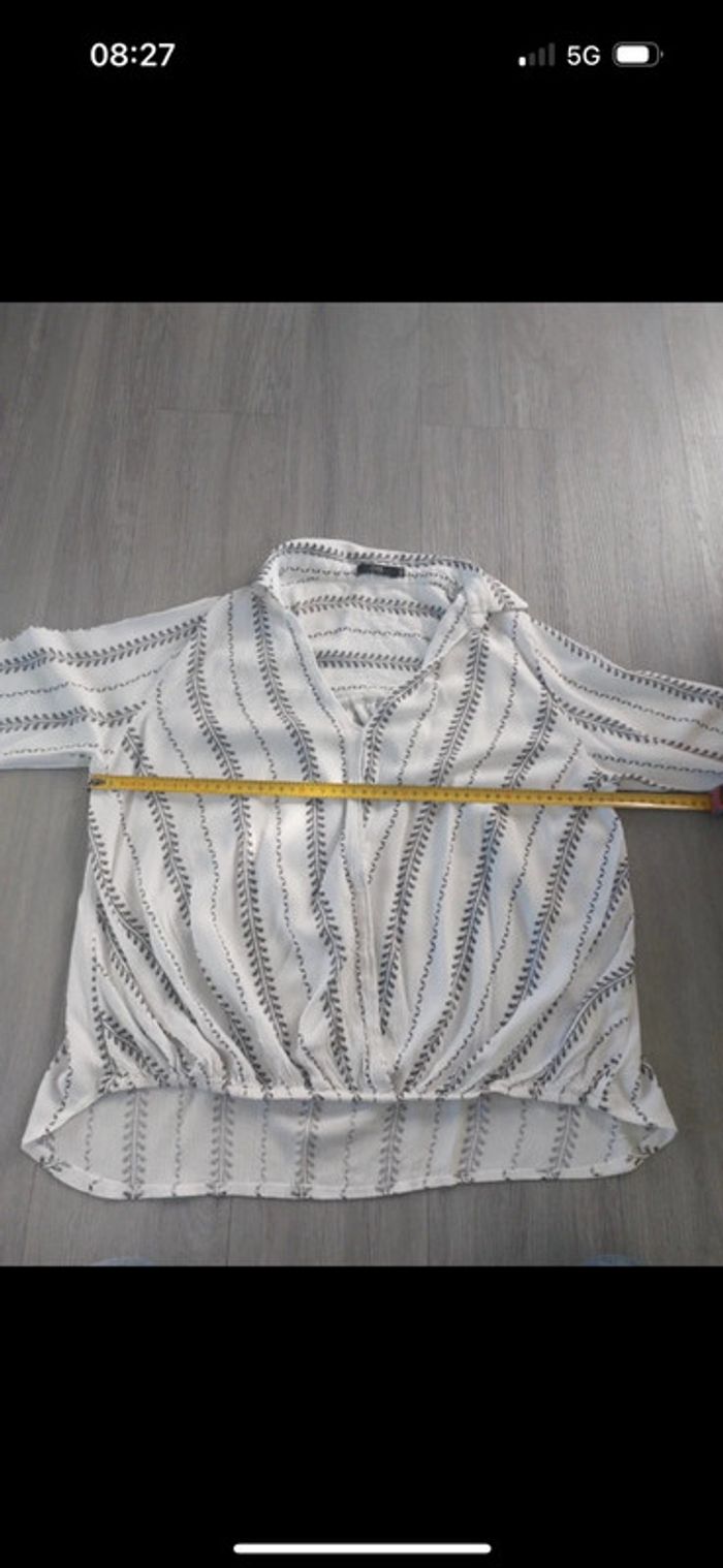 Blouse manches 3/4 Zinka taille S/M - photo numéro 6