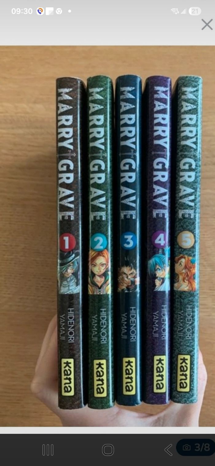 Collection comptete T1 à T5. Mary GRAVE - photo numéro 2