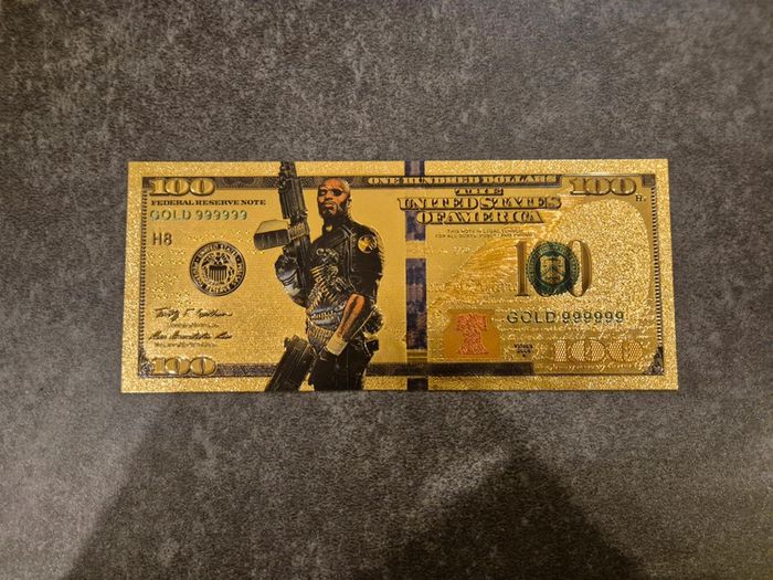 Billet OR à collectionner Marvel