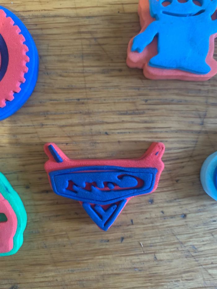 Lot tampons décoratifs Cars - photo numéro 5