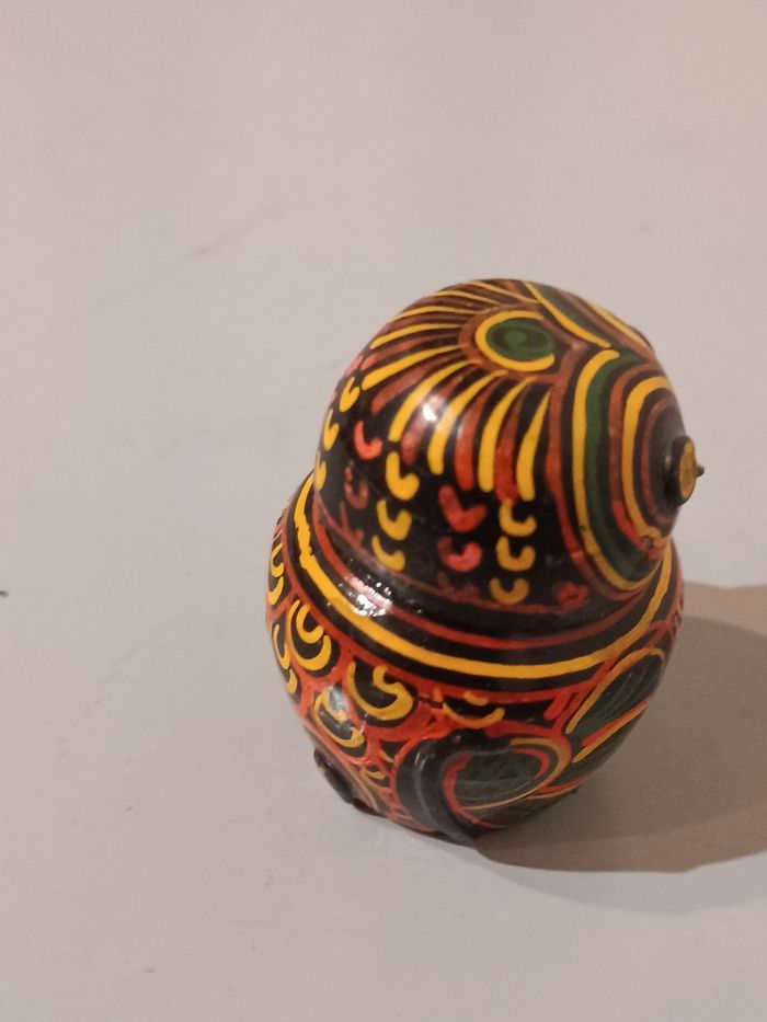 Boîte bois laqué chouette - photo numéro 7