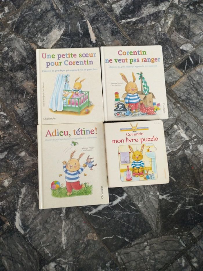 4 livres de Corentin