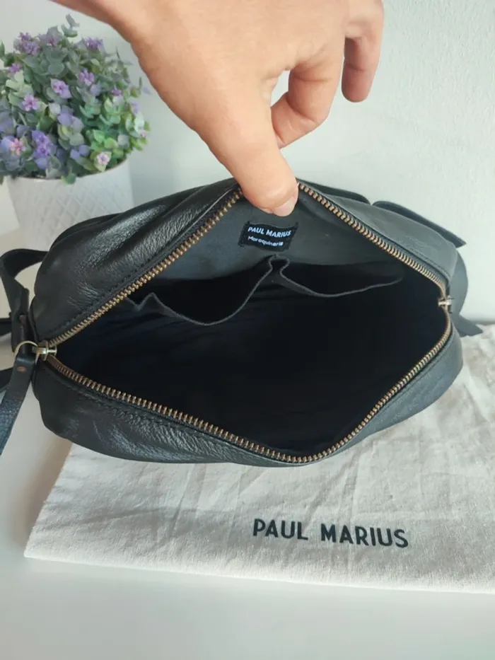 Sac en cuir l'Impertinent Zèbre 🦓 Paul Marius - photo numéro 8