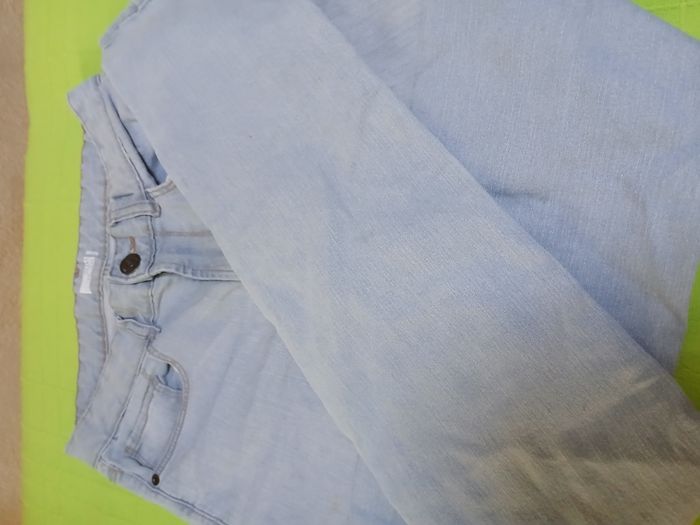 Jean slim bleu ciel