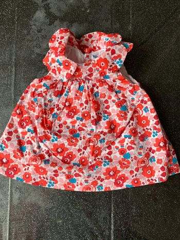 Robe Jacadi liberty betsy cerise