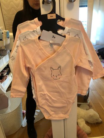 Lot de 3 bodys fille