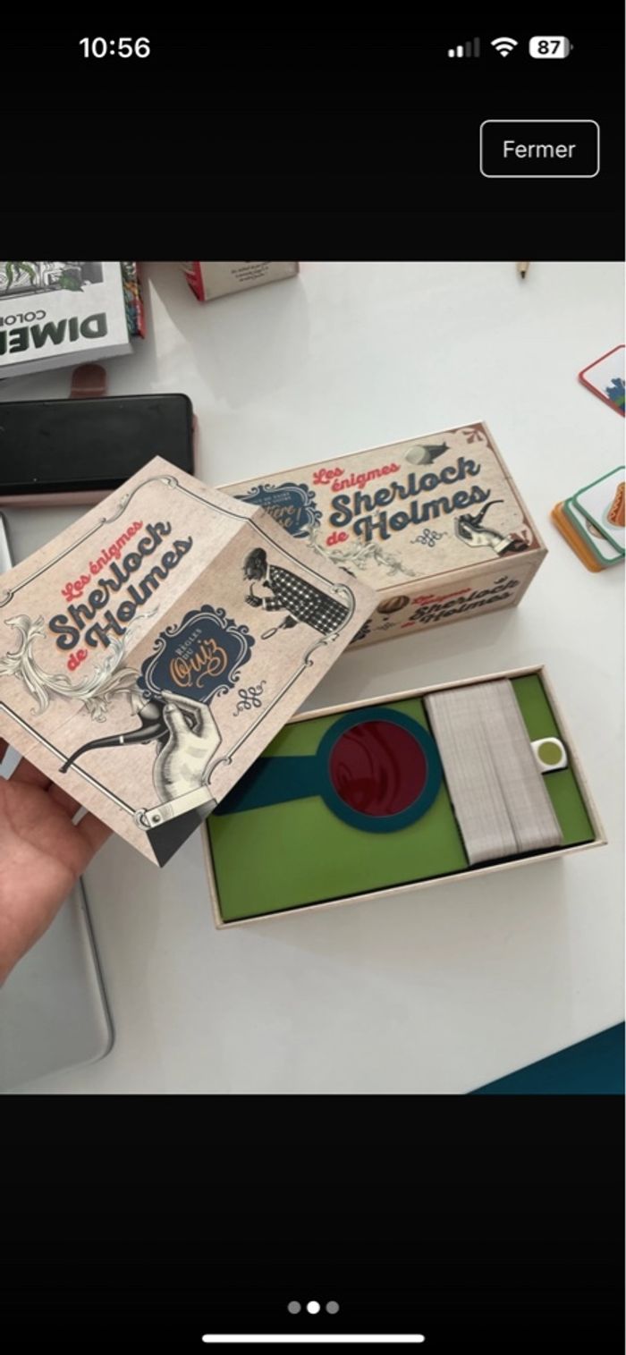 Jeu Sherlock - photo numéro 2