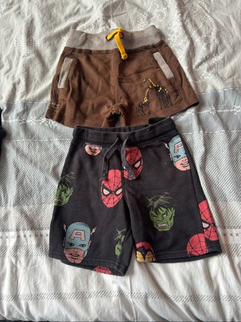 Lot de 2 shorts