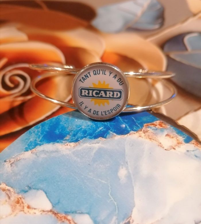 Bracelet manchette ricard - photo numéro 2