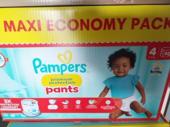 Pampers pants premium protection taille 4