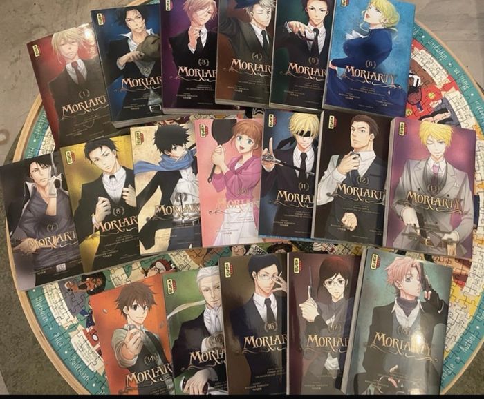 Lot de mangas Moriarty Tome 1 à 18