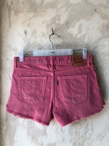 Short en jean corail Lévis W26