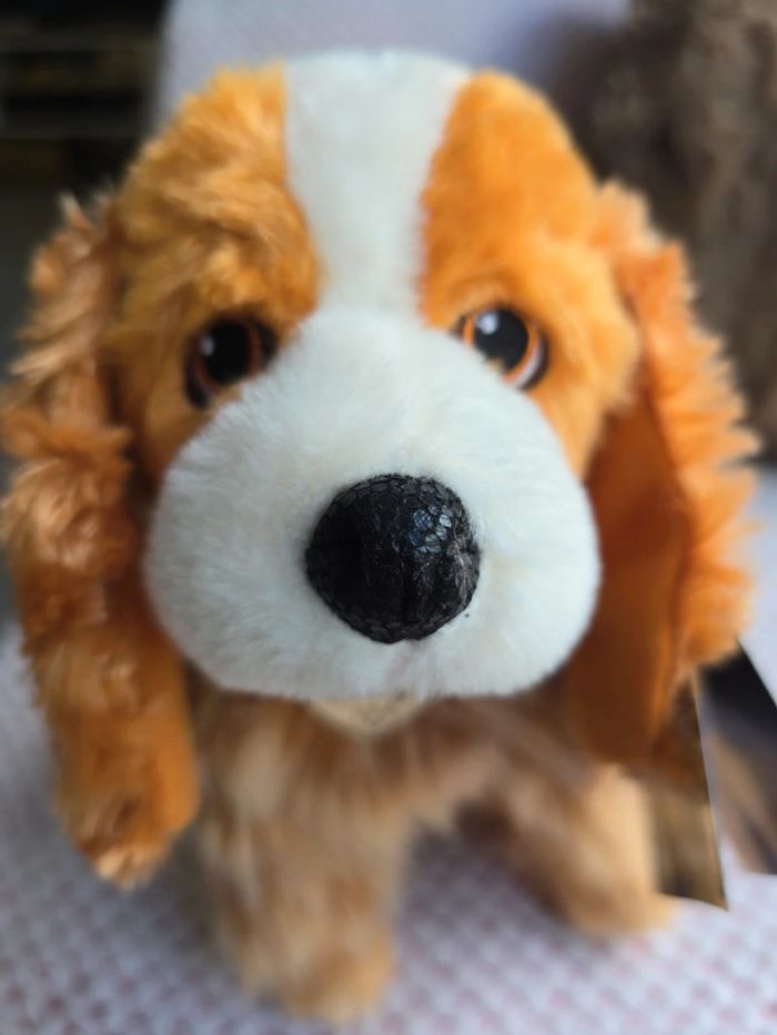 Superbe peluche Lady de la belle et le Clochard acheter a disneyland paris - photo numéro 18