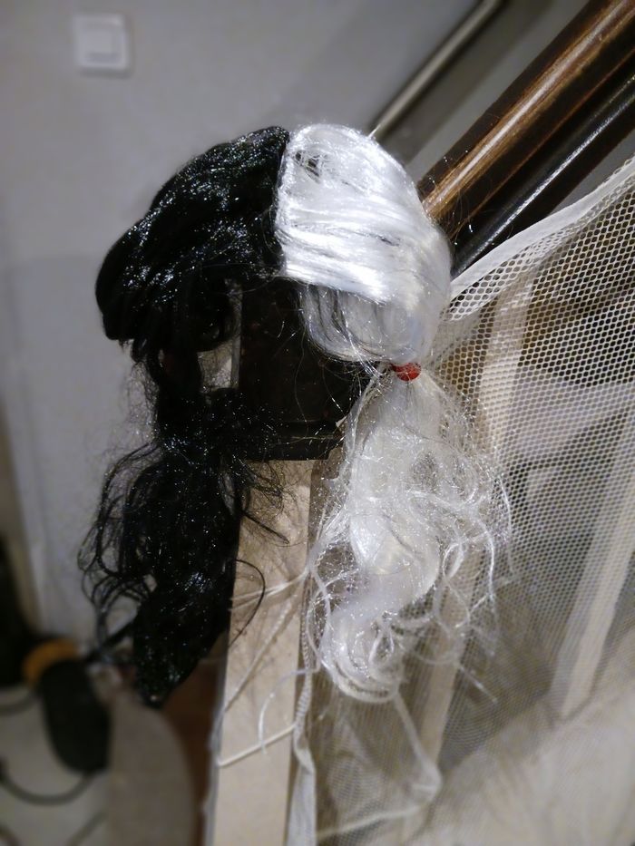 Perruque Cruella