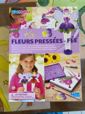 Kit fleurs pressées fée
